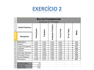 EXERCÍCIO 2

 
