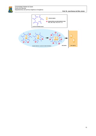 Universidade Federal do Ceará
Centro de Ciências
Departamento de Química Orgânica e Inorgânica
Prof. Dr. José Nunes da Silva Júnior
15
 
