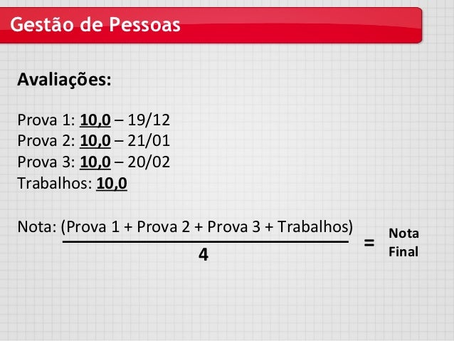Gestao de pessoas curso