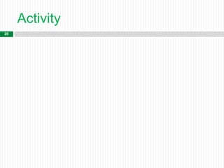 Activity
20
 