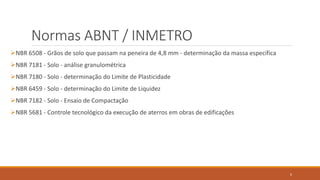 Aula de Fundamentos de Mecânica dos Solos, classificação dos solos | PPTX