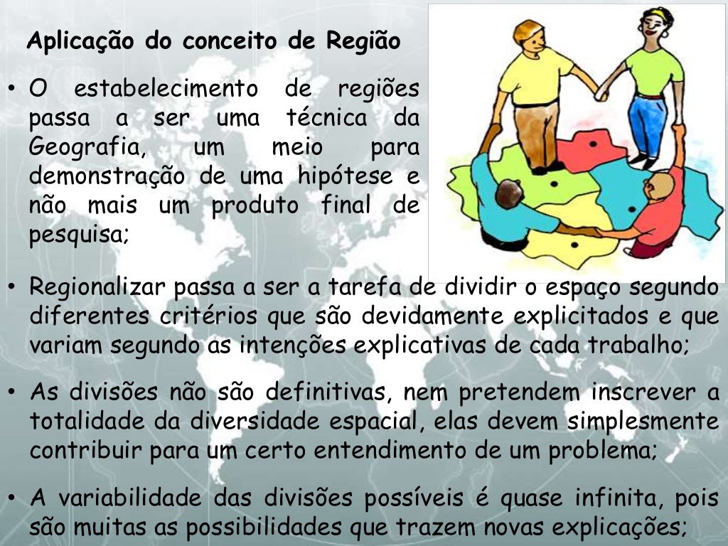 O conceito de região e sua discussão na Geografia