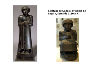 Estátuas de Gudeia, Principie de
Lagash, cerca de 2130 a. C.
 