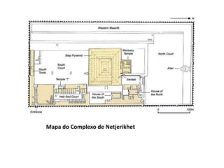 Mapa do Complexo de Netjerikhet
 