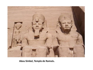 Abou Simbel, Templo de Ramsés.
 