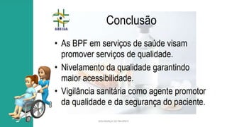 SEGURANÇA DO PACIENTE
 