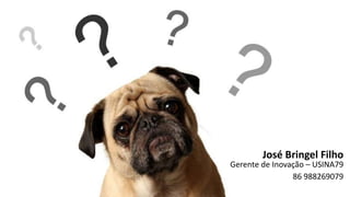 José Bringel Filho
Gerente de Inovação – USINA79
86 988269079
 