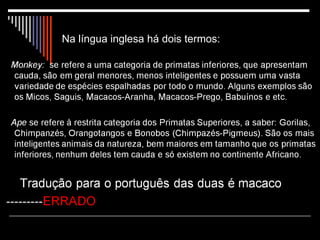 Na língua inglesa há dois termos: 