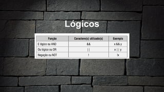 Lógicos
 