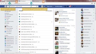 1 2
Clique no “X” para fechar a abaVá para a aba “1”
 