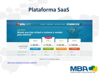 Plataforma SaaS




http://www.uolhost.com.br/loja-virtual.html
 