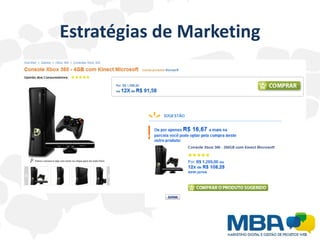 Estratégias de Marketing
 