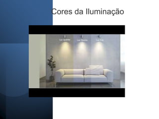 Cores da Iluminação
 