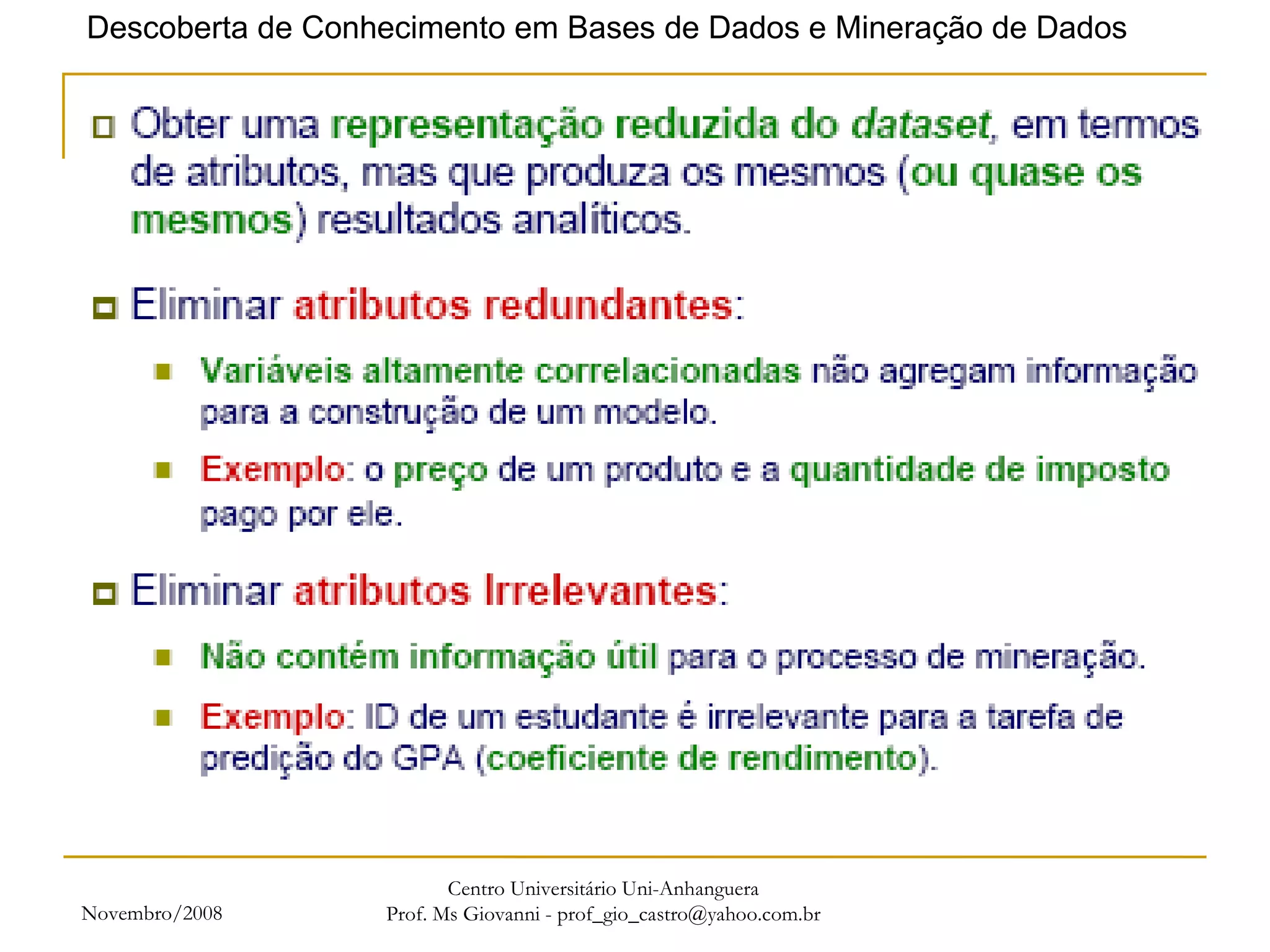 Novembro/2008 Centro Universitário Uni-Anhanguera Prof. Ms Giovanni - prof_gio_castro@yahoo.com.br 
