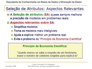 Novembro/2008 Centro Universitário Uni-Anhanguera Prof. Ms Giovanni - prof_gio_castro@yahoo.com.br 