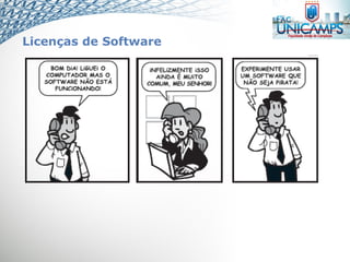 Licenças de Software
 