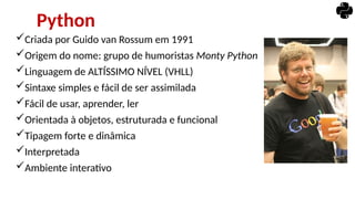 Introdução Completa à Linguagem de Programação Python: Conceitos e ...