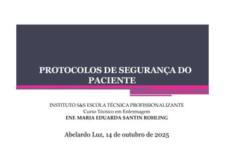 Aula 02 2025 Enf. Maria.pdf, aula para tec de enfermagem | PDF