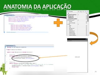 ANATOMIA DA APLICAÇÃO 
26 
 