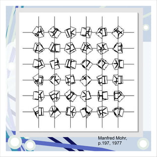 Manfred Mohr,
p.197, 1977
 