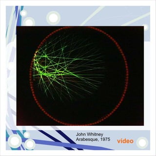 John Whitney
Arabesque, 1975   vídeo
 
