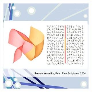 Roman Verostko, Pearl Park Scriptures, 2004
 