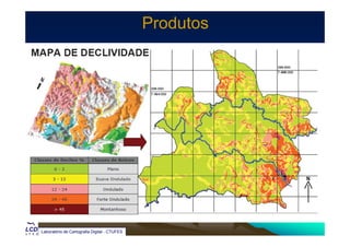 ProdutosProdutos
Laboratório de Cartografia Digital - CTUFES
 