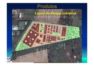 ProdutosProdutos
Layout de Parque Industrial
Laboratório de Cartografia Digital - CTUFES
 