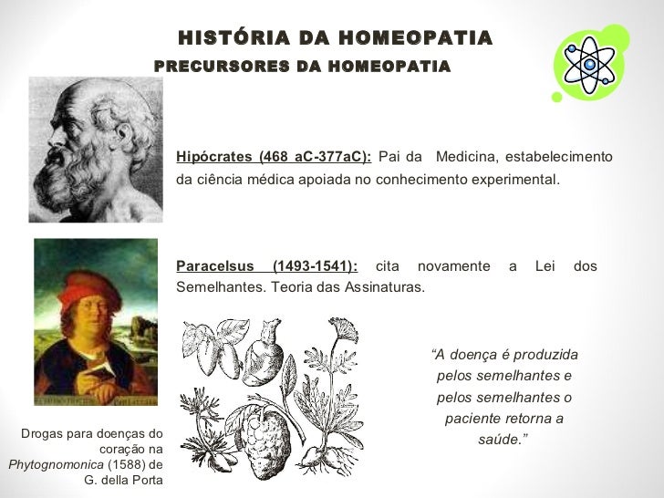 Introdução a Homeopatia Introdução a Homeopatia
