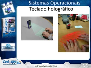 Teclado holográfico




  Instrutor: Washington Silva
 