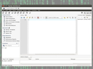 Introdução ao Workbench
 