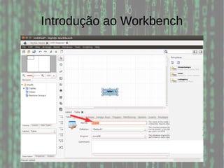 Introdução ao Workbench
 