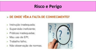 Risco e Perigo
 