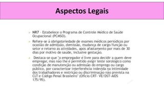 Aspectos Legais
 