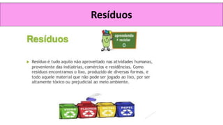 Resíduos
 