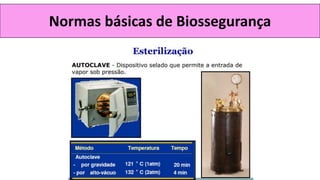 Normas básicas de Biossegurança
 