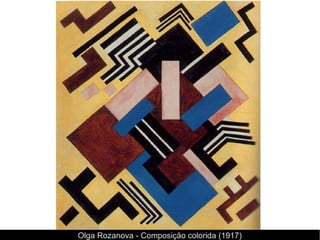 Olga Rozanova - Composição colorida (1917)
 
