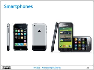 Smartphones




              103202 – Microcomputadores   23
 