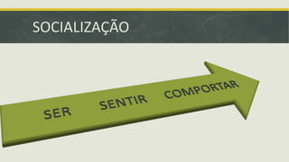 SOCIALIZAÇÃO 
 