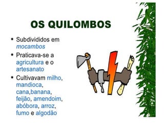 quilombos