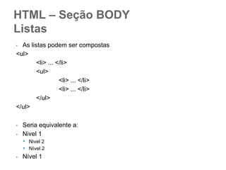 Regras para determinar a
especificade
○
○
○

Elemento é 1 ponto
Uma classe é 10 pontos
Um id é 100 pontos

p a {} = 2 pontos
p.intro a {} = 12 pontos
#about p.intro a {} = 112 pontos

 