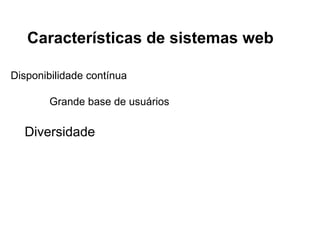 HTML
● HyperText Markup Language (HTML) ou Linguagem de
Marcação de Hipertexto é a linguagem usada pelos
navegadores para mostrar as páginas web ao usuário.
● Ela permite combinar textos, imagens e áudios, além
introduzir referências a outras páginas por meio dos
links hipertextos.

 