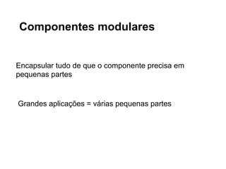 Tags, elementos e atributos
Com a evolução da web, novos padrões,
crescimento na complexidade dos grandes
sistemas ...
Algumas tags perderam o uso para outros
padrões. Então temos :
● Bad tags, conheça para não usar :)
● Good tags

 