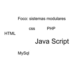 HTML – Seção BODY
● Tudo que estiver contido em <BODY> será apresentado
ao leitor na janela principal do browser.
● <BODY> pode conter títulos, parágrafos, listas, tabelas,
links para outros documentos, imagens, formulários,
animações, vídeos, sons e scripts embutidos.
<html>
<head>
<title>Title of the document</title>
</head>
<body>
The content of the document......
</body>
</html>

 