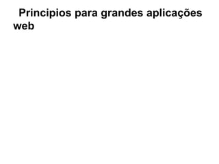 HTML – Seção BODY
Parágrafos e Títulos

Prudência com as
tags de títulos.

 