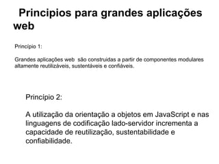 HTML – Seção BODY
Tags de Formatação

NÃO usem tags de
formatação, apenas
"strong" e "em", que
tem uma semântica
associada.
<i> x <em>
<b> x <strong>
<del> x <strike>

 