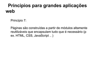 HTML – Seção BODY
Listas
● As listas podem usar o atributo type.
● Nas listas não ordenadas, o <type> altera o bullet usado
e pode ter os valores CIRCLE, SQUARE e DISC
(default)

<ul type = square>
<li> ... </li>
<ul type = circle>
<li> ... </li>
<li> ... </li>
</ul>
</ul>

Com CSS podemos
criar outros estilos
para as listas.

 