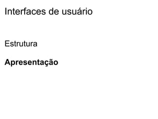 HTML – Seção BODY
Hiperlink (Anchor)
● Em HTML, um link é criado utilizando a tag <a>, de duas
maneiras:
● Para criar um link para outro documento
● Atributo HREF
● Para criar um link para o próprio documento (âncora ou bookmark),
criando um apelido para determinada parte do documento.
● Atributo NAME

● O endereço indicado pelo link pode ser carregado na mesma
janela em que o usuário se encontra, ou em outra janela.
● Essa característica é determinada pelo atributo TARGET
● _self
● _blank
<a href="http://www.w3schools.com">Visit W3Schools.com!</a>

 