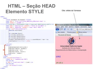 Introdução ao HTML e CSS