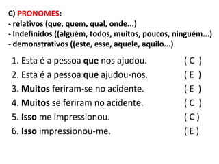 Aula 03 morfologia - pronomes | PPT